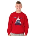 thumbnail image 5 of Zero Pucks Given Ice Hockey Sports Unisex Plus Size Sweatshirt Brisco Brands 2X, 5 of 6