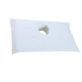 thumbnail image 4 of Cubierta de mesa de masaje seccional con orificio para toalla Blanco, 4 of 6