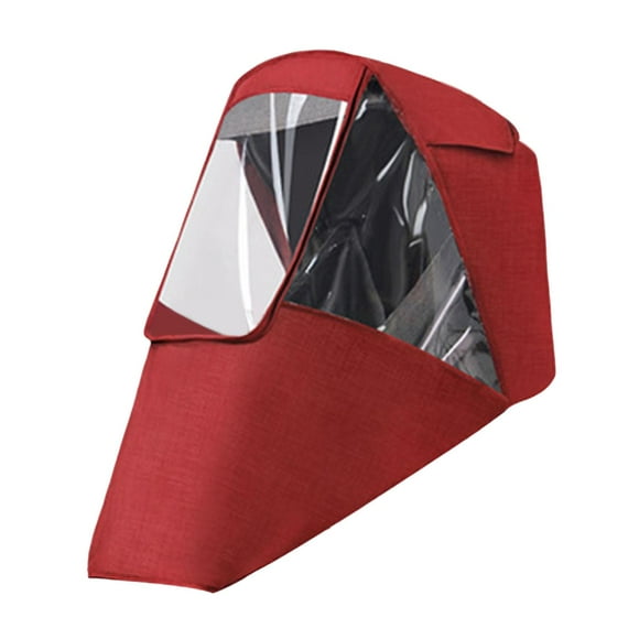Funda para cochecito Perfecl de lluvia resistente al viento y a La lluvia rojo
