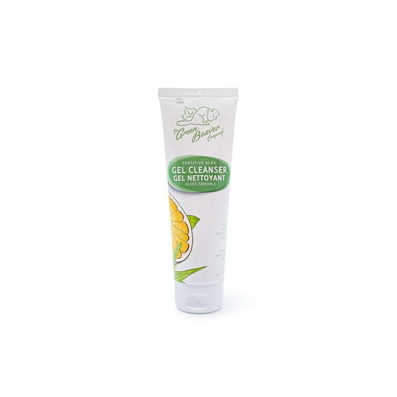 Gel nettoyant à l'aloès - peau sensible nettoyant naturel Delicatment
