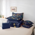 thumbnail image 6 of Feelyou Tractor Truck Bedding Comforter Set 7pcs, Construction Vehicle Queen Bedding Sets, 6 of 8