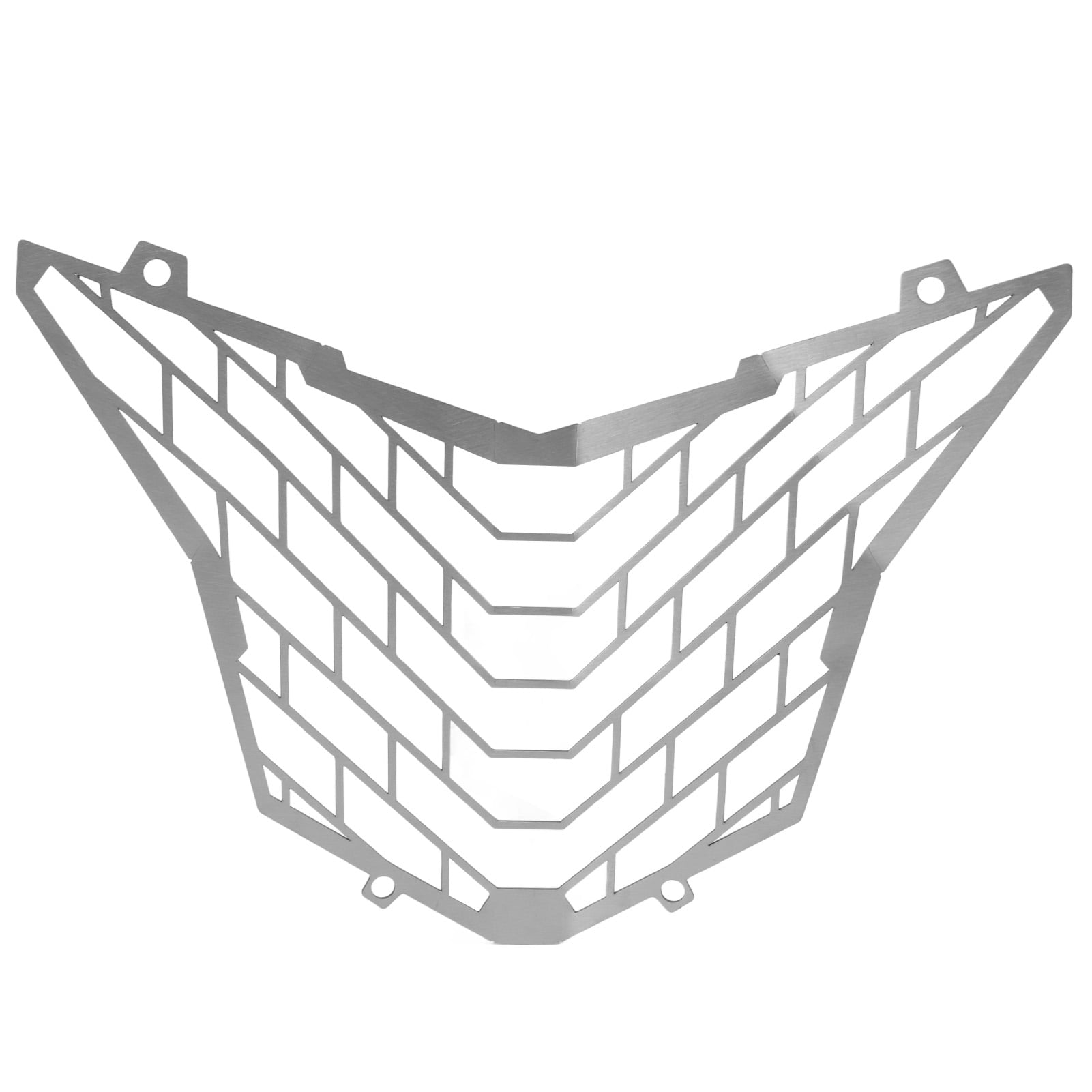Headlight Grill Cover, Headlamp Guard Impact Resistance Mesh Design For Motorcycle