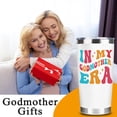 thumbnail image 2 of Godmother Proposal Gifts - In My Godmother Era 20oz Tumbler - Will You Be My Godmother from Godchild - Birthday Christmas Mother's Day Pregnancy Announcement Gifts For God Mother, Godmom, Godparents, 2 of 7