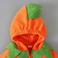 thumbnail image 5 of SYMOID Boys Pumpkin Hall-oween Costume 2-Piece Set Orange Bodysuit with Zipper for Kids Kids,Size 18 Months, 5 of 7