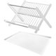 thumbnail image 1 of 1 juego de escurridor de platos plegable, soporte para platos, escurridor de platos, colador, 1 of 8