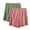 Pink, variant on Zynviq 2 Pc Cute Shorts for Women Lounge Modal Loose Fit Lightweight Solid Shorts Women Shorts 3X