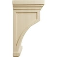 thumbnail image 3 of Ekena Millwork 5 1/2"W x 5 1/2"D x 10"H Fluted Corbel, Rubberwood, 3 of 4