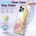 thumbnail image 6 of NGB SUPREMACY For iPhone 11 Pro Max Phone Case Screen Protector Ring Holder Wrist Strap Lanyard Shiny Sparkly Glitter iPhone 11 Pro Max Case Cover, 6 of 11