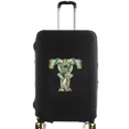 thumbnail image 1 of Housse de Valise Accessoires de Voyage Réutilisable Valise de Voyage Série Tigre de Jungle Convient aux Valises 18-32 Pouces Réutilisable Lavable Tigre de Jungle letterT m, 1 of 6