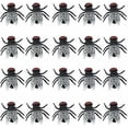 thumbnail image 2 of 20Pcs Plastic Flies, Novelty Lifelike Plastic False Fly False Flies Prank Prop for Halloween Party Fool's Day Decoration, 2 of 5