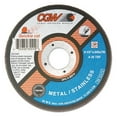 thumbnail image 1 of Cut-Off Wheel, Type 27, 4 in Dia, .045 in Thick, 60 Grit Zirconia/Alum. | Bundle of 2 Boxes, 1 of 1