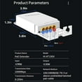 thumbnail image 4 of JIAHAOO Cat5/Cat6 Compatible POE Repeater for Ethernet and Power Forwarding - Simple and Fast Wiring, 4 of 8