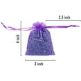 thumbnail image 3 of 16 bolsitas de lavanda seca francesa morada para manualidades, bolsitas de lavanda para bodas, bolsitas de fragancia para el hogar, cajones, tocadores, bolsitas de capullos de lavanda seca encantadora Xemadio WRMH-473, 3 of 5