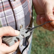 DMT PocketSharp Pro Multi-Stage Diamond Sharpener for Knives, Outdoor Use with Bottle Opener