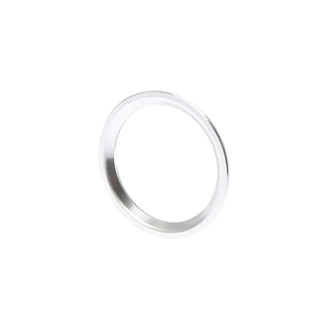 Unique Bargains Silver Tone Vehicle Car Engine Start Button Decorative Ring Trim for Audi A4L A6L Q5 A5 A7