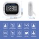 thumbnail image 2 of Wosthever Reloj de con doble alarma y ruido blanco. Despierta fácilmente. Reloj de con ruido blanco para niños. Electrodomésticos, 2 of 2