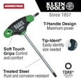 thumbnail image 2 of Klein Tools JTH67T 7-Piece TORX 6 in. Blade T-Handle Hex Key Set with Stand, 2 of 2