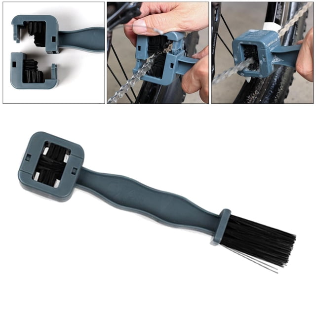Herramienta de cepillo de limpieza de en un, limpiador de arena para cadena de , removedor de suciedad para BMX, limpiador de DYNWAVEMX Cepillo de cadena de bicicleta