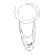 thumbnail image 5 of Lady Shoulder Chain Multilayer Upper Arm Pendant for Festival prom 2pcs Yuyangstore Cadena del cuerpo, 5 of 9