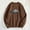 Brun, variante sur Huaizzzy Chandail Graphique pour Femmes à Épaules Tombantes à Manches Longues Chandail Décontracté à Enfiler Hauts Chandails à Capuchon de Designer Femmes Veste Athlétique Femmes Chandails Courts Femmes Ensemble Chandails à Capuchon Tricotés Femmes Veste à Capuchon Femme Fermeture Éclair