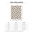 thumbnail image 5 of Sikiie 70s Disco Ball Cozy Flannel Fleece Throw Blanket: Lightweight & Thick for All Seasons - Perfect for Women, Men, & Kids"80"x60", 5 of 6