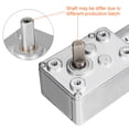 thumbnail image 5 of Uxcell DC 12V 25RPM 6mm Shaft High Torque Turbine Worm Gear Box Reduction Motor, 5 of 7