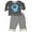 Gray, variant on Pepper Toes - Baby Boys Long Sleeve Turtle Pant Set 30339-3Months (NATURAL)