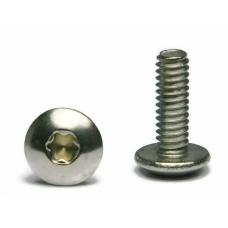 YANI -Torx Truss Head Machine Screw Stainless Steel Screws #10-32 X 1/2 Qty 25