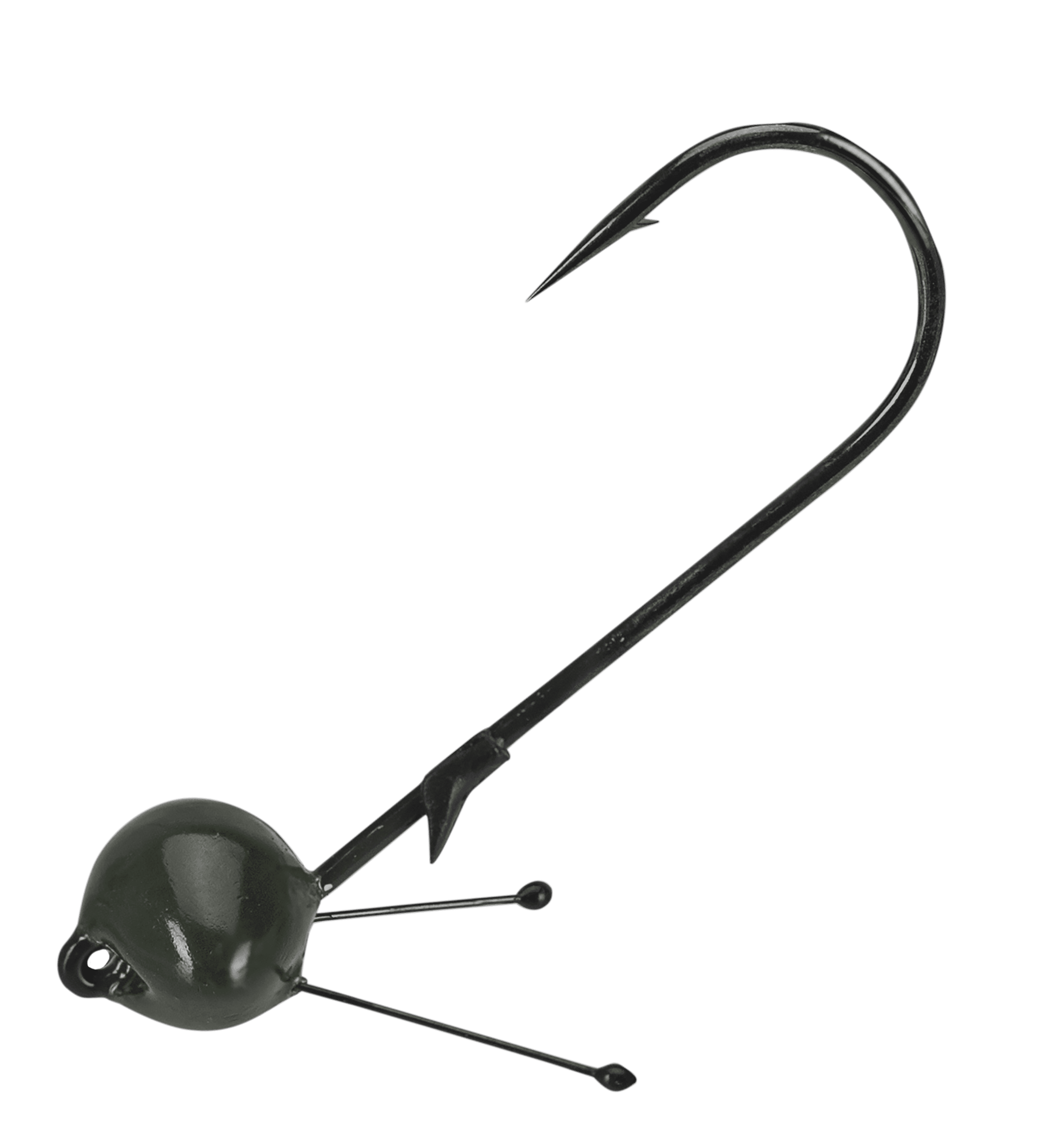 Perfection Lures Shaky Head Jig Hooks, Stand-Up Design for Soft Baits in Freshwater Fishing, 1/8 oz, 3 Count