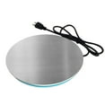 thumbnail image 2 of RBER Outdoor Heated Chicken Waterer Poultry Bath Drinking Water Heating Poultry Feeder Heating Hood Machine Hanging Indoor Outside Home Garden Presents For Poultry Lovers, 2 of 6