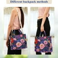 thumbnail image 4 of FORMRS Womens Corduroy Tote Bag Crossbody Shoulder Handbag with Pocket, Beautiful Floral Pattern, 4 of 7
