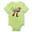 Kiwi, variant on CafePress - Cutie Pi Symbol - Baby Light Bodysuit, Size Newborn - 24 Months