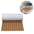 thumbnail image 3 of Hoja de cubierta de teca sintética de espuma EVA para barco, yate, alfombrilla para marino, alfombrilla antideslizante, alfombra autoadhesiva de Cola Teca para cubierta de barco, 3 of 7
