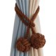 thumbnail image 4 of Conjunto de 2 piezas de cuerda de cortina con dos bolas, cuerda trenzada hecha a mano Feliz Sencillez, 4 of 4