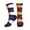 2 Black-2, variant on Mens Crew Socks Womens Colorado-Flag Print Workout Training Athletic Socks