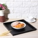 thumbnail image 2 of Bandeja De Té De Madera De Paulownia, Bandeja De Madera, 11.8X11.8X0.8In Té Café Para Servir Bebidas Fugacal Serving Tray, 2 of 8