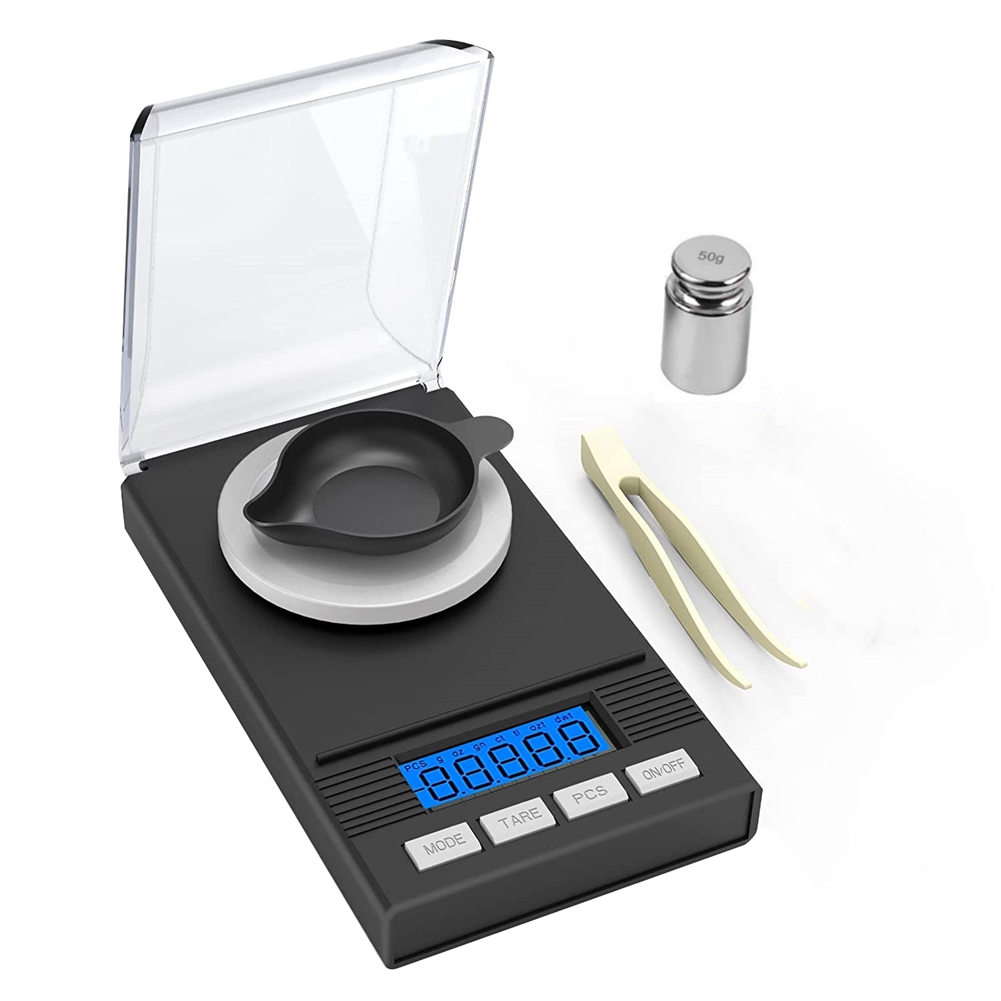 Precision Scale 0.001G x 50G, Weight Milligrams Scale, Kitchen Digital
