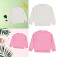 thumbnail image 7 of Toddler Girls Knit Pullover Top Solid Color Basic Sweater Kids Crewneck Casual Sweaters, 7 of 7