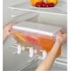 thumbnail image 5 of 26-27 Refrigerator Cold Water Jug With Faucet Large Capacity 3 Compartments Fruit Teapot Kitchen Household Ice Juice Machine Summer Necessities, 5 of 5