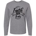 thumbnail image 3 of Inktastic Cancer Awareness Faith over Fear Long Sleeve T-Shirt, 3 of 5