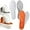 Orange+gray, variant on Morrat Insole - 2025 4D Cloud Insoles with Memory Foam, Orthopedic Arch Support Inserts for Women & Men, Walk on Clouds Comfort with Shock Absorption Technology