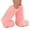 Pink, variant on Cozy Cartoon Bear Paw Slippers for Adults Soft Plush Non-Slip Bottom Perfect for Home and Bedroom