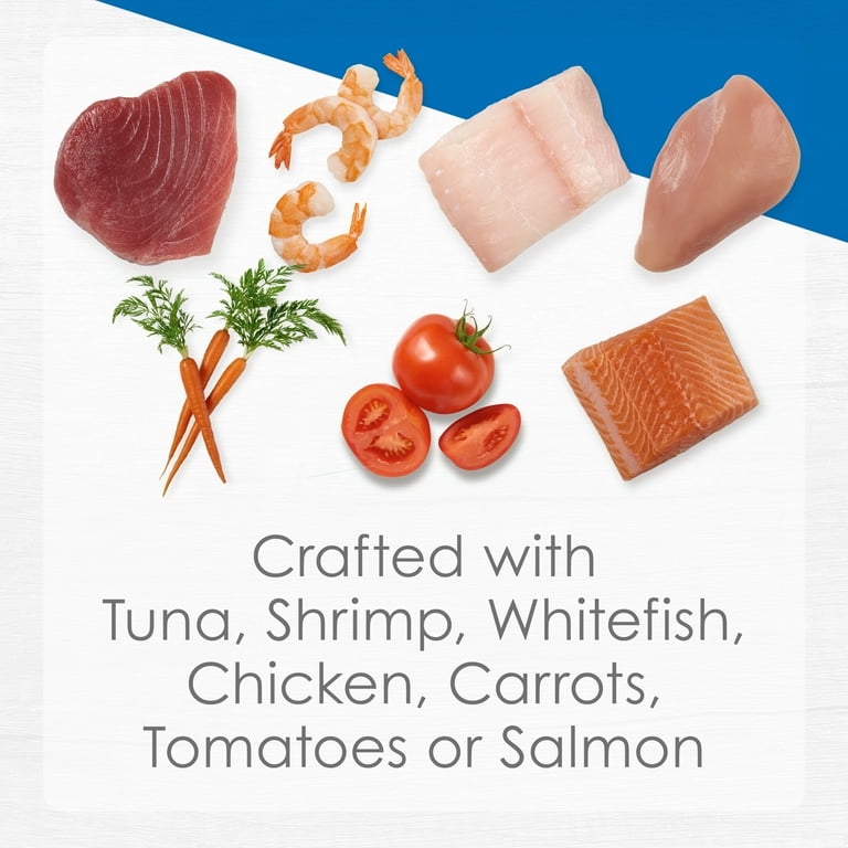 Purina Fancy Feast Tender Chicken Seafood Grain Free Cat Food Broth Complement Variety Pack Walmart