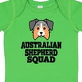 thumbnail image 4 of Inktastic Dog Australian Shepherd Squad Boys or Girls Baby Bodysuit, 4 of 5