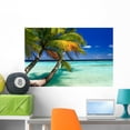 thumbnail image 1 of Tropical Paradise Maldives Wall Mural by Wallmonkeys Peel and Stick Graphic (36 in W x 24 in H) WM271315, 1 of 4