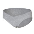 thumbnail image 1 of Xmarks Womens Cotton Maternity Underwear,Healthy Maternity Pregnancy Panties Postpartum Mother Under Bump Underwear Gray, 1 of 11