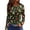 AI09_Green, variant on Lumtrix Women Christmas Shirts Pattern Print T-Shirts Trendey Long Sleeve Crew Neck Baggy Blousers Black 3XL