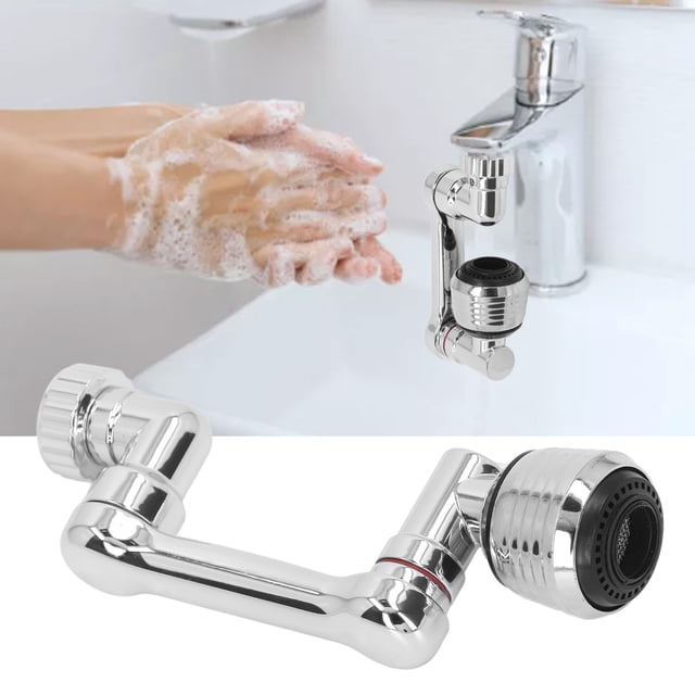 Extensor De Grifo Giratorio 1080, Flexible, Giratorio De 1080 Grados, Universal, Extensor De Aireador Para Grifo De Cocina Y Balcón