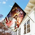thumbnail image 2 of Christ Has Died Christ Is Risen Christ Will Come Again Flag - Garden Flag (11.5" x 17.5"), 2 of 9