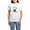With Blue Strpe Pant, variant on CafePress - Little Devil Westie Women's Light Pajamas - Women's Short Sleeve Print T-Shirt and Pants Light Cotton Pajama Set